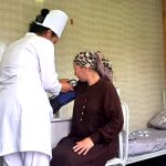 Саткакда тиббиёт пункти фаолияти тикланди